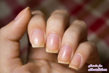 Etanșarea și lustruirea unghiilor cu unghii patrisa