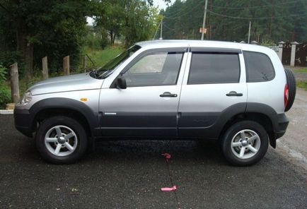 Védelem ajtók Chevrolet Niva - tesszük párna az ajtók és ívek (ajtók) Védelem ajtók Chevrolet Niva - tesszük párna az ajtók és ívek