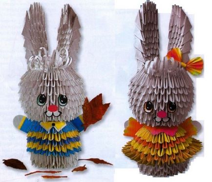 Hare origami gyártási eljárás (origami) Hare origami gyártási eljárás