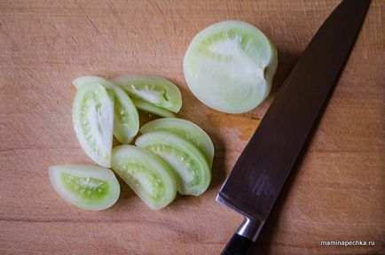 Green Tomatoes în coreeană - reteta acasa