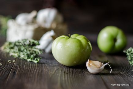 Green Tomatoes în coreeană - reteta acasa