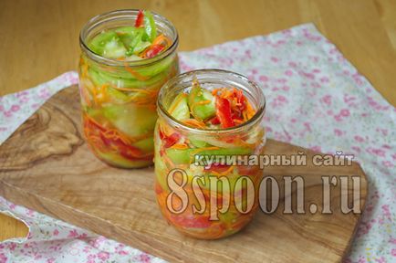 Зелені помідори по-корейськи на зиму рецепт з фото