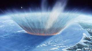 Föld fenyeget ütközés egy másik aszteroida