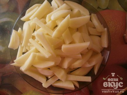 Смажена картопля з салом по-домашньому (покроковий фото рецепт)