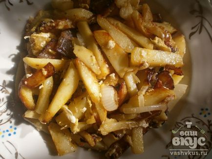 Sült burgonya szalonnával otthon (lépésről lépésre recept fotók) (burgonya) Sült burgonya szalonnával otthon (lépésről lépésre recept fotók)