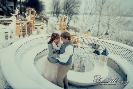 Зимове весілля сніжна казка Терези і дениса