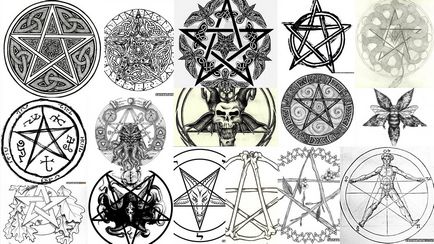 Înțeles tattoo pentagram, club tattoo fotografie tatuaj, valori, schițe, fotografii, articole