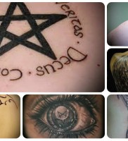 Semnificația unui pentagrau de tatuaj este un sens, o poveste și o fotografie