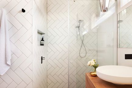 11 Способів укладання плитки у ванній незвичайний бюджетний інтер'єр