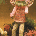 Amigurumi cu ace de tricotat în cal tricotat
