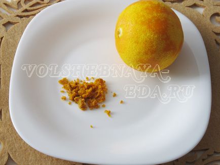 Апельсиновий кекс рецепт з фото, чарівна