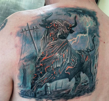 Și știi sensul tatuajelor taur