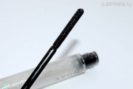 Avon блискуча туш для вій shimmer tips mascara silver foil - новорічне баловство!