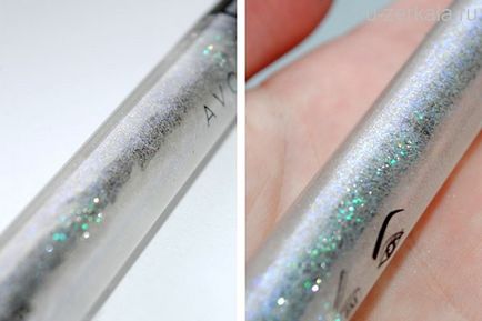 Avon блискуча туш для вій shimmer tips mascara silver foil - новорічне баловство!