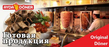 Aydadoner - livrările angro de donatori și shawarma