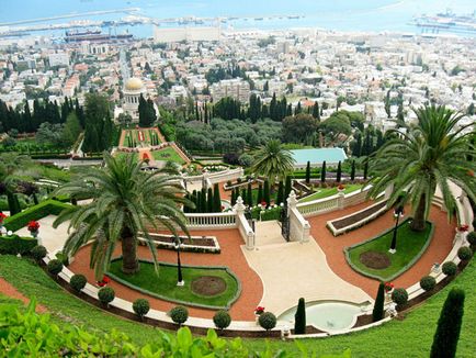 Bahai Gardens, Israel descriere, fotografie, unde este pe hartă, cum se ajunge