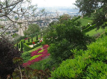 Bahai Gardens, Israel descriere, fotografie, unde este pe hartă, cum se ajunge