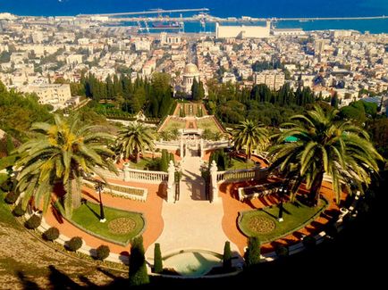 Bahai Gardens, Israel descriere, fotografie, unde este pe hartă, cum se ajunge