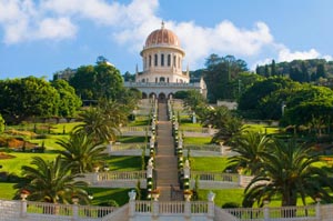 Bahai Gardens în Haifa