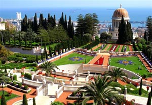 Bahai Gardens în Haifa