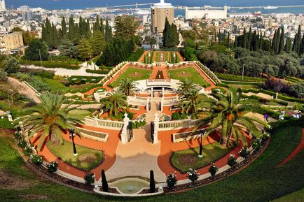 Grădinile Bahai din Haifa, o insulă de liniște și pace