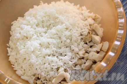 Palacsinta rizzsel és csirke - recept fotókkal