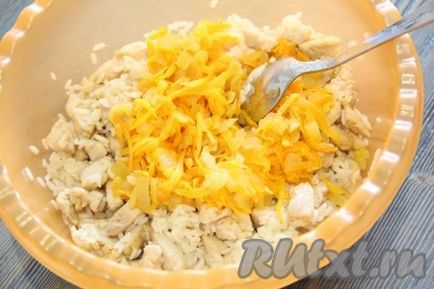 Palacsinta rizzsel és csirke - recept fotókkal