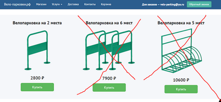 Blog de parcare biciclete Andrew Dumchev - greșeli de proiectare și exemple corecte