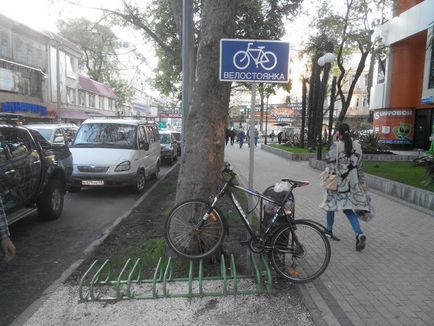 Blog de parcare biciclete Andrew Dumchev - greșeli de proiectare și exemple corecte