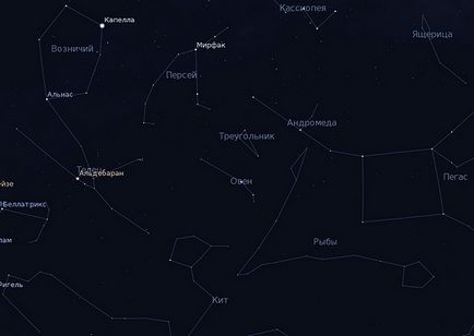 Universul mare cum să găsească în noiembrie noiembrie steaua lui Algol pe cer