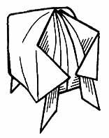 A bomba, origami (Ismételje meg a másik kéz) A bomba, origami