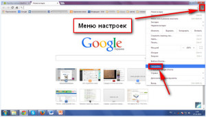 Google Chrome browser