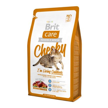 Brit care cat - оновлення лінії сухих кормів для кішок