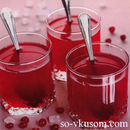 Cranberry tea segít gyógyítani sok betegség, receptek képekkel