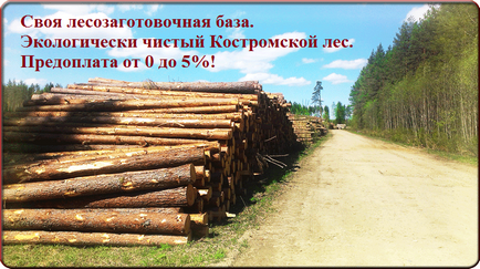 Cруби з Костроми без посередників від компанії - панський будинок