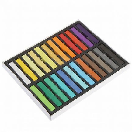 Creioane colorate pentru păr și moduri de a le folosi - cum se fac păruri colorate - coafuri