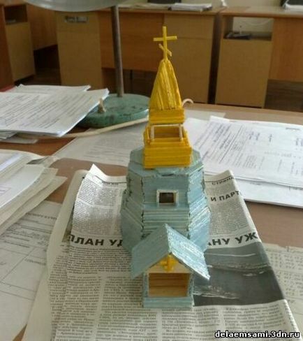 Facem biserica meciurilor pentru un cadou - 6 octombrie 2014 - DIY! Sfaturi utile