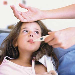 Infecții ale copiilor cu și fără carantină