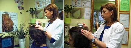 Diagnózis a hajat és a fejbőrt - minőségének biztosítása érdekében az összes fodrász szolgáltatások és hatékony