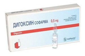 Дигоксин інструкція із застосування, ціна та відгуки (аналогів немає)