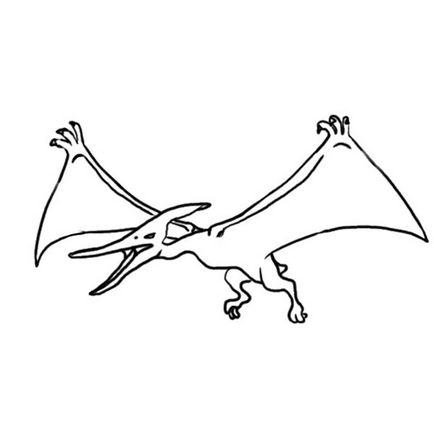 Dinozaurii trag pteranodona