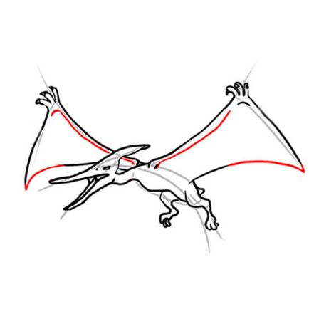 Dinozaurii trag pteranodona