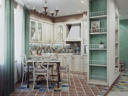Дизайн кухні в стилі прованс неповторний колорит франції
