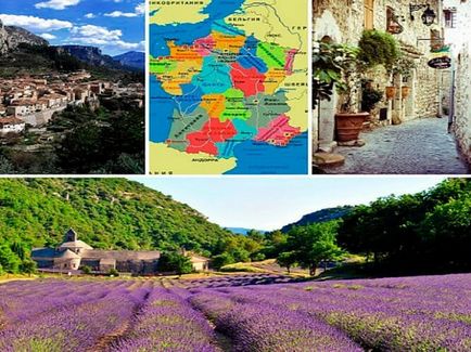 Design de bucătărie în culoarea inimii in stil Provence a Franței