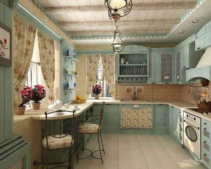 Дизайн кухні в стилі прованс неповторний колорит франції