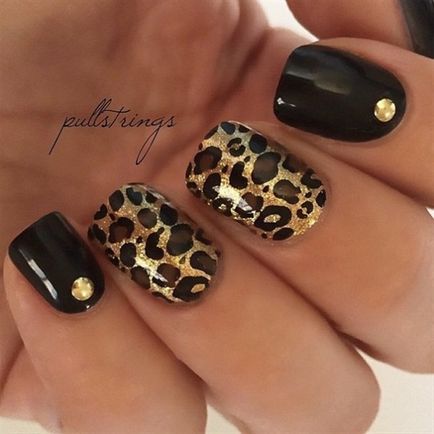 Дизайн нігтів леопард стильний і ефектний манікюр