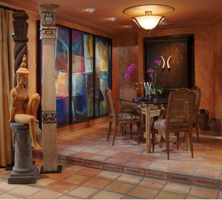 Egyiptomi stílusú lakberendezés - Photo Interior Design (a ház) Egyiptomi stílusú lakberendezés - Photo Interior Design