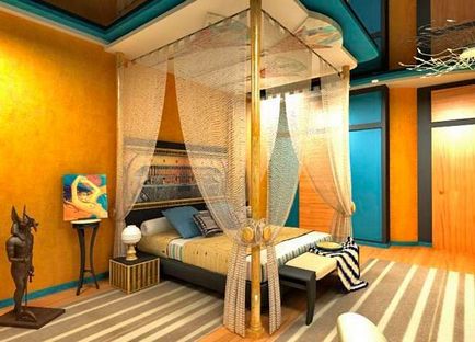 Egyiptomi stílusú lakberendezés - Photo Interior Design (tervezési) Egyiptomi stílusú lakberendezés - Photo Interior Design