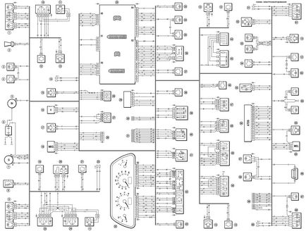 Електрична схема автомобіля шевроле нива
