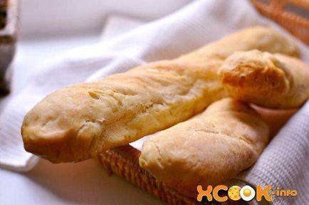 Французький хліб багет - фото рецепт, як приготувати в домашніх умовах